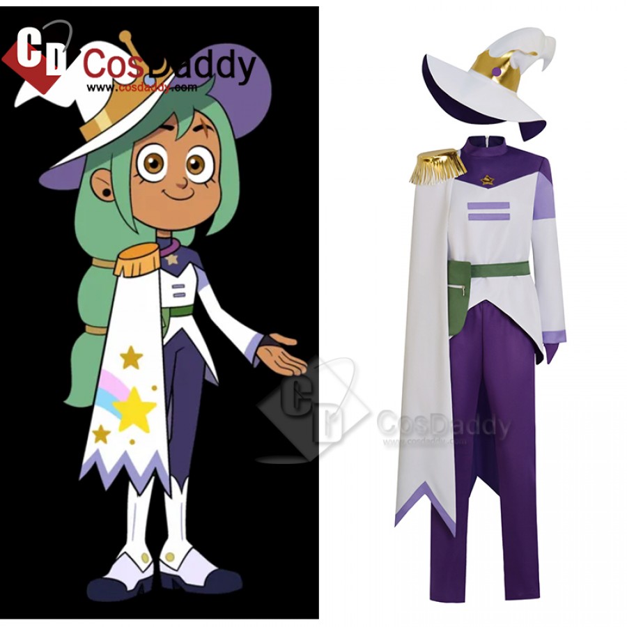 The Owl House Season 3 Wizard Luz Noceda Cosplay Costume Halloween